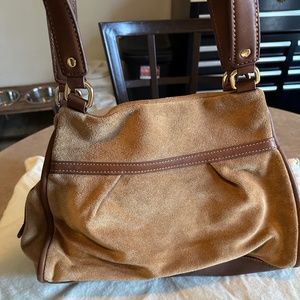 UGG light brown suede bag